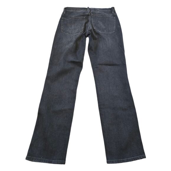 J. CREW Shadow‎ Black 9" Vintage STRAIGHT Jeans Size 26 - Picture 3 of 11